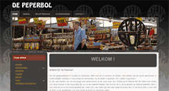 Desktop Screenshot of depeperbol.nl